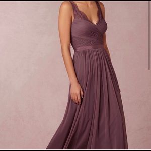 BHLDN floor length gown